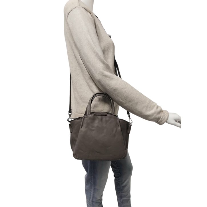 Aunts & Uncles Mrs. Plum Crumble Handtasche S oyster grey